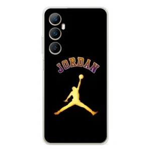 Чохли для Realme C76 - з картинкою JORDAN (AlphaPrint) (Jordan Gold)