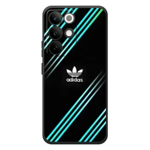 Чохли Адидас для RealMe C85 Pro (AlphaPrint) (Адідас з полосами)