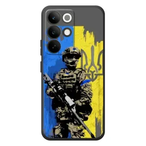 Чехлы с картинкой ЗСУ для RealMe C85 Pro (AlphaPrint) (АРТ солдат)