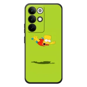 Чехол с Симпсонами для RealMe C85 Pro (VPrint) (Барт Симпсон)