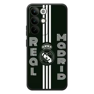 ФК Реал Мадрид чехлы для RealMe C85 Pro (AlphaPrint) (черно белый Реал)