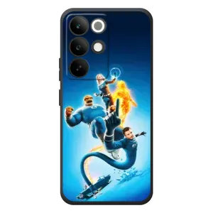 Чехол с принтом Фантастическая четверка для RealMe C85 Pro (Герои Фантастическая Четверка)