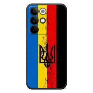 Украинские Чехлы для RealMe C85 Pro с картинкой УПА (AlphaPrint) (Прапор УПА)