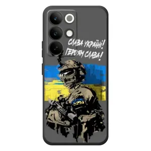 Чехлы с картинкой ЗСУ для RealMe C85 Pro (AlphaPrint) (Героям Слава)