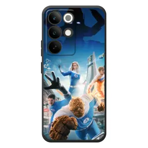 Чехол с принтом Фантастическая четверка для RealMe C85 Pro (Герои Фантастическая Четверка)