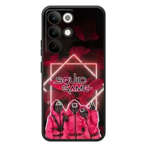 Чехол Гра в кальмара для RealMe C85 Pro (Охранники Игра кальмара)