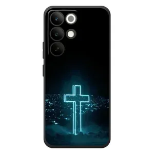 Християнські Чохли для RealMe C85 Pro (AlphaPrint) (Хрест і місто)