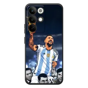 Чохли для RealMe C85 Pro (Leo чемпіон) (AlphaPrint) (Мессі з кубком)