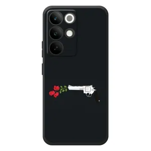 Чехлы (ART) Цветы на RealMe C85 Pro (VPrint) (Неожиданные цветы)
