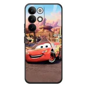 Силиконовый чехол Маквин для RealMe C85 Pro (Радиаторный Спрингс Маквин)