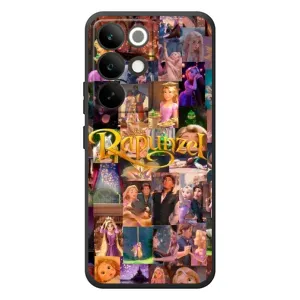 Чехол Рапунцель для RealMe C85 Pro (Коллаж Рапунцель)