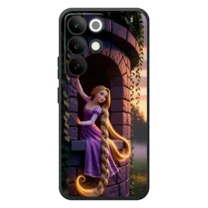 Чехол Рапунцель для RealMe C85 Pro (Рапунцель на башне)