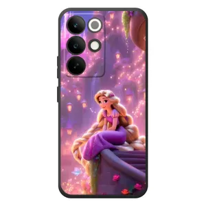 Чехол Рапунцель для RealMe C85 Pro (Рапунцель в замке)