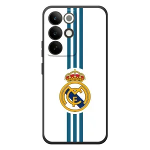 ФК Реал Мадрид чехлы для RealMe C85 Pro (AlphaPrint) (Реал Мадрид на белом)