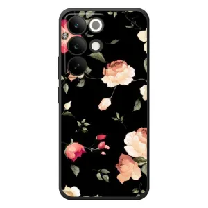 Чехлы с Цветами для RealMe C85 Pro (VPrint) (Розочки)