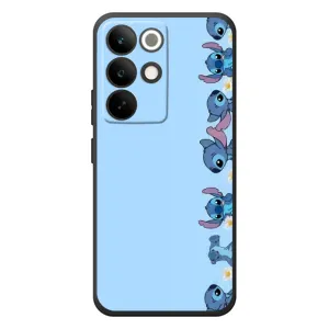 Чехол с принтом Стич на Realme C85 Pro (Стич фон)