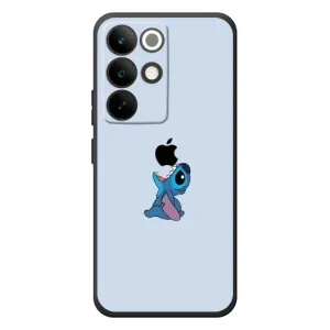Чехол с принтом Стич на Realme C85 Pro (Stitch apple)