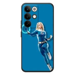 Чехол с принтом Фантастическая четверка для RealMe C85 Pro (Сью Сторм полет)