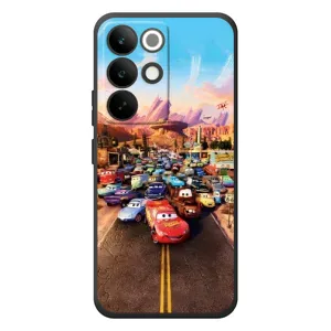 Силиконовый чехол Маквин для RealMe C85 Pro (Тачки на трассе)