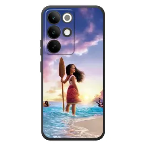 Чехол с мультфильмом Моана RealMe C85 Pro (Моана с веслом)