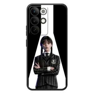 Чехлы Венсдей на RealMe C85 Pro Уэнсдей (AlphaPrint) (W-Wednesday)