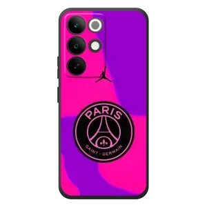 Чехлы PSG для RealMe C85 Pro (AlphaPrint) (яркий ПСЖ)