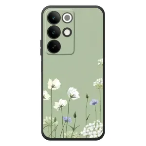 Чехол с принтом «Цветы на зеленом» для Realme C85
