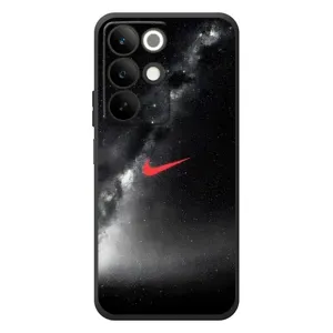 Чохол для RealMe C85 - з принтом Найк (AlphaPrint) (Найк червоний)