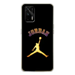 Чохли для Realme GT 5G - з картинкою JORDAN (AlphaPrint) (Jordan Gold)