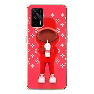Круті Чохли Луі Віттон для Realme GT 5G (AlphaPrint) (Модний стиль)