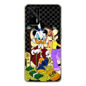 Чехли для Realme GT 5G - Скрудж МакДак Louis Vuitton (PREMIUMPrint) (Стильна Утка)