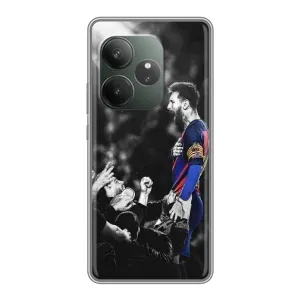 Чехлы Месси для Realme GT 6T (AlphaPrint) (Lionel Messi)