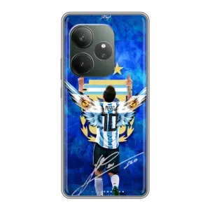 Чехлы Месси для Realme GT 6T (AlphaPrint) (Месси Аргентина)