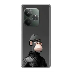 Чехлы с Обезьянами NFT для Realme GT 6T (AlphaPrint) (стильная обезьяна NFT)