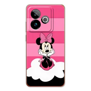 Міккі Маус чохол для Realme GT 7 (AlphaPrint - Мультяшні) (Дівчинка Maus)