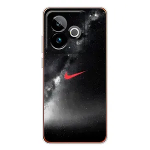 Чохол для Realme GT 7 - з принтом Найк (AlphaPrint) (Найк червоний)
