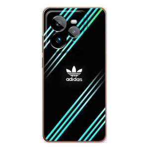 Чохли Адидас для Realme GT 7Pro (AlphaPrint) (Адідас з полосами)