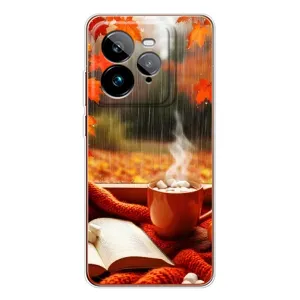 Чехол с принтом «Кофе и дождь» для Realme GT 7Pro