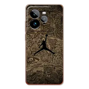 Чохли для Realme GT 7Pro - з картинкою JORDAN (AlphaPrint) (Logo Jordan)