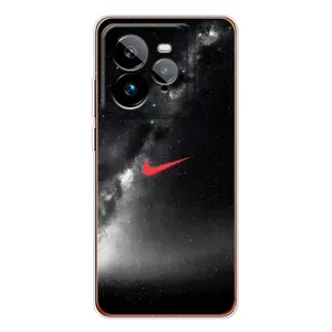 Чохол для Realme GT 7Pro - з принтом Найк (AlphaPrint) (Найк червоний)