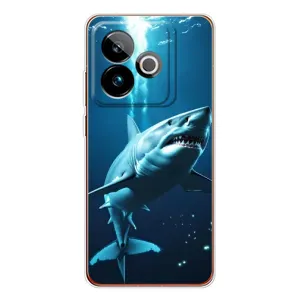 Чохол з картинкою 'Хижаки' для Realme GT 7T (Акула під водою)