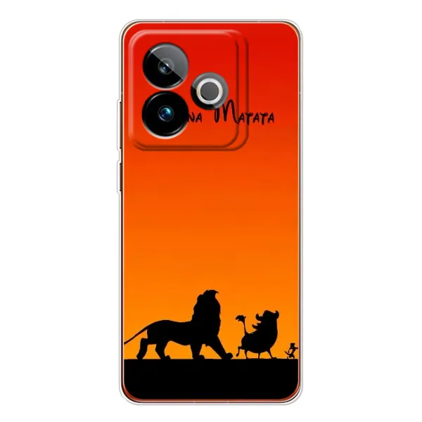 Чехол с принтом «Акуна Матата закат» для Realme GT 7T