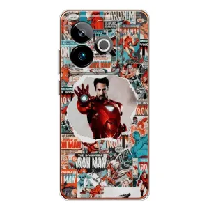 Чохли з героями Марвел Realme GT 7T (VPrint) (Айронмен)