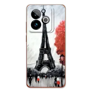 Чохол Ейфелева Вежа Realme GT 7T - (AlphaPrint) (Вежа в Парижі)