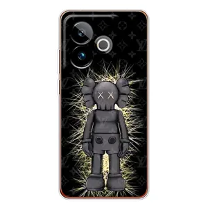 Чохли для Realme GT 7T - Bearbrick Louis Vuitton (PREMIUMPrint) (Bearbrick LV)