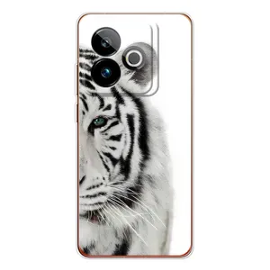Чохли з картинкою животних Realme GT 7T (Білий Тигр)