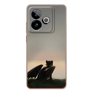 Чехол как приручить дракона на Realme GT 7T (Беззубик)