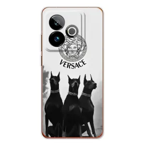 Чохли VERSACE для ДжіТі 7Т (PREMIUMPrint) (Доберман Версаче)