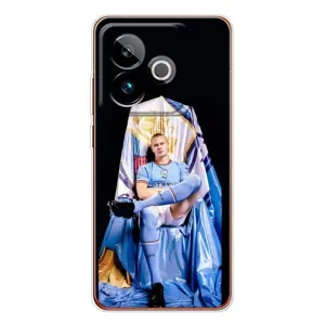 Чехлы с футболистом Ерлинг Холанд для Realme GT 7T (AlphaPrint) (футболист Холанн)