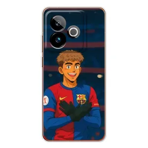 Чехол с футболистом Ламин Ямаль Realme GT 7T (Футболист Ямаль)
